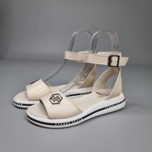 Жіночі босоніжки Прада Беж Жіночі босоніжки Прада Беж