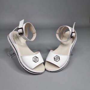 Жіночі босоніжки Прада Вайт