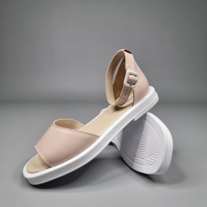 Жіночі босоніжки Деліс Пудра