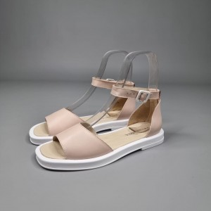 Жіночі босоніжки Деліс Пудра