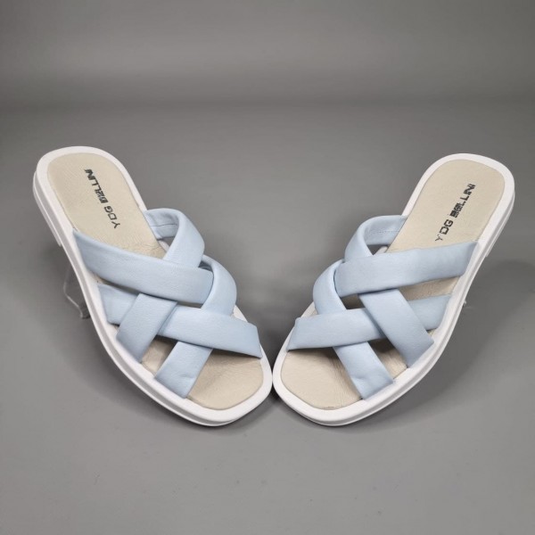 Жіночі шльопанці Ірис Блю