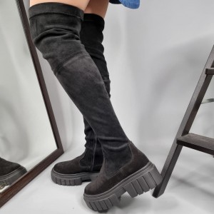 Жіночі ботфорти Джетта Блек