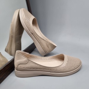  Жіночі балетки Амелі Капучино